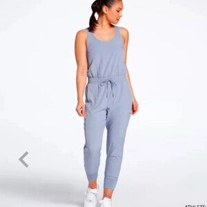 CALIA by Carrie Underwood Light Blue Sleeveless Jumpsuit